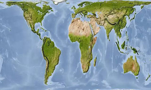 我们所看到的世界地图真实吗?