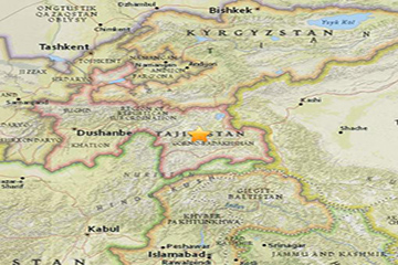 吉林一号高分卫星影像助力塔吉克斯坦震区灾害评估