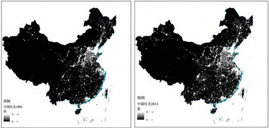 夜间灯光影像上探测_勘测技术_中国勘测联合网