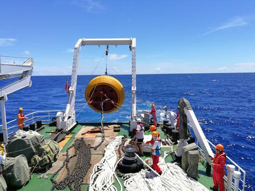 我国建成南海海啸浮标监测网