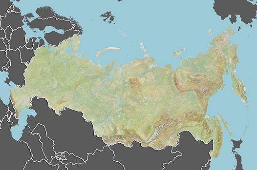 俄罗斯卫星图