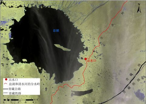 遥感显示：可可西里盐湖持续扩大，青藏公路和青藏铁路告急！