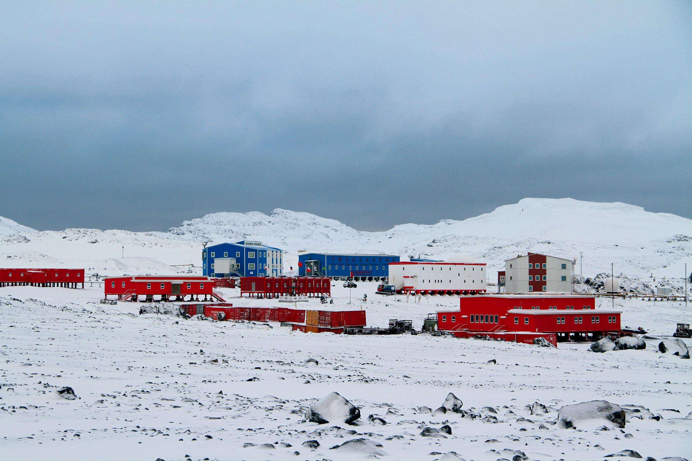 南极和平站图片