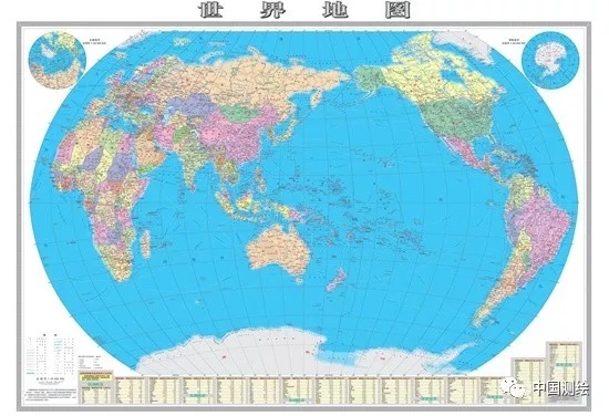 国家基础地理信息中心编制完成新版世界地图